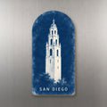She's Choosing San Diego Magnet | Cyanotype Inspired | S1109-M