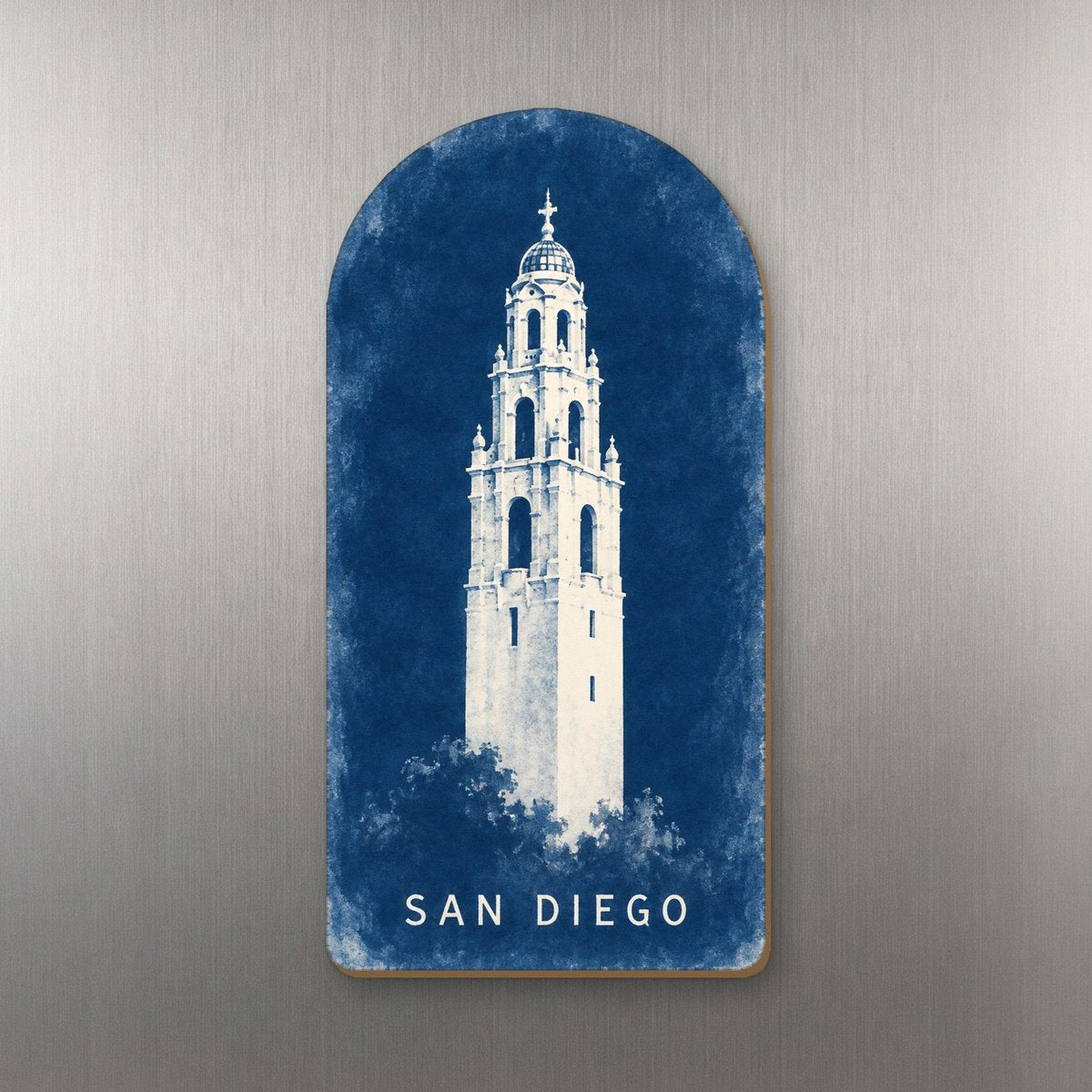She's Choosing San Diego Magnet | Cyanotype Inspired | S1109-M