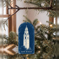 She's Choosing San Diego Ornament | Cyanotype Inspired | S1109-O