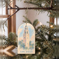 She's Choosing San Diego Ornament | Soft Pastel | S1118-O