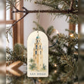 She's Choosing San Diego Ornament | Restrained Watercolor | S1119-O