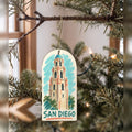 She's Choosing San Diego Ornament | Marker Illustration | S1122-O