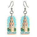 She's Choosing San Diego Earrings | Marker Illustration | S1122