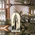 She's Choosing San Diego Ornament | Graphic Novel Ink | S1124-O