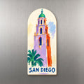 She's Choosing San Diego Magnet | Fauvist Color | S1128-M