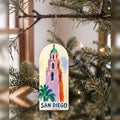 She's Choosing San Diego Ornament | Fauvist Color | S1128-O