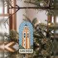 She's Choosing San Diego Ornament | Mosaic Blocks | S1130-O