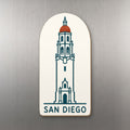 She's Choosing San Diego Magnet | Embroidered Line Illustration | S1134-M