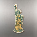 She's Choosing New York Magnet | Typographic Illustration | S116-M