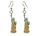 She's Choosing New York Earrings | Typographic Illustration | S116