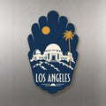 She's Choosing Los Angeles Magnet | Negative-Space Silhouette | S118-M