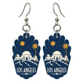 She's Choosing Los Angeles Earrings | Negative-Space Silhouette | S118