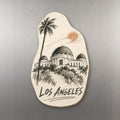 She's Choosing Los Angeles Magnet | Loose Contour Sketch | S120-M