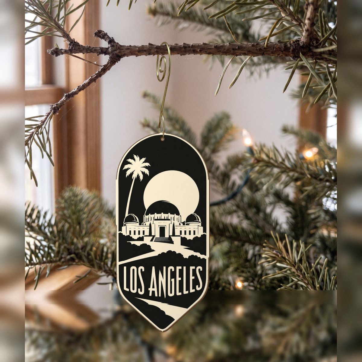 She's Choosing Los Angeles Ornament | Notan | S121-O