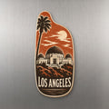 She's Choosing Los Angeles Magnet | Woodcut | S123-M