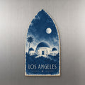 She's Choosing Los Angeles Magnet | Cyanotype-Inspired | S124-M