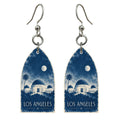 She's Choosing Los Angeles Earrings | Cyanotype-Inspired | S124