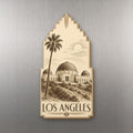 She's Choosing Los Angeles Magnet | Etching-Inspired Linework | S125-M