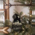 She's Choosing Los Angeles Ornament | Scratchboard | S127-O