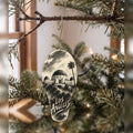 She's Choosing Los Angeles Ornament | Charcoal Gesture | S128-O
