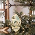 She's Choosing Los Angeles Ornament | Pen and Watercolor Wash | S130-O