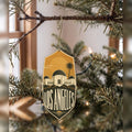 She's Choosing Los Angeles Ornament | Typographic Illustration | S134-O
