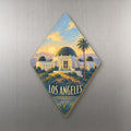 She's Choosing Los Angeles Magnet | Colored Pencil over Gouache | S135-M