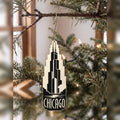 She's Choosing Chicago Ornament | Notan | S139-O