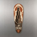 She's Choosing Chicago Magnet | Woodcut | S141-M