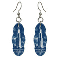 She's Choosing Chicago Earrings | Cyanotype-Inspired | S142