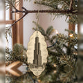 She's Choosing Chicago Ornament | Etching-Inspired Linework | S143-O