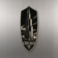 She's Choosing Chicago Magnet | Scratchboard | S145-M