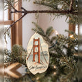 She's Choosing San Francisco Ornament | Loose Contour Sketch | S156-O