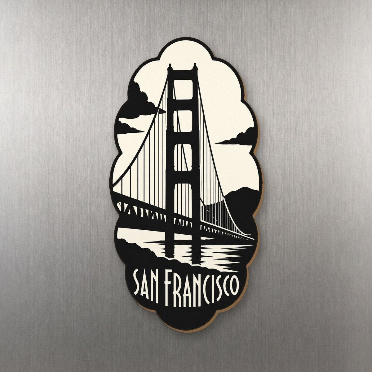 She's Choosing San Francisco Magnet | Notan | S157-M