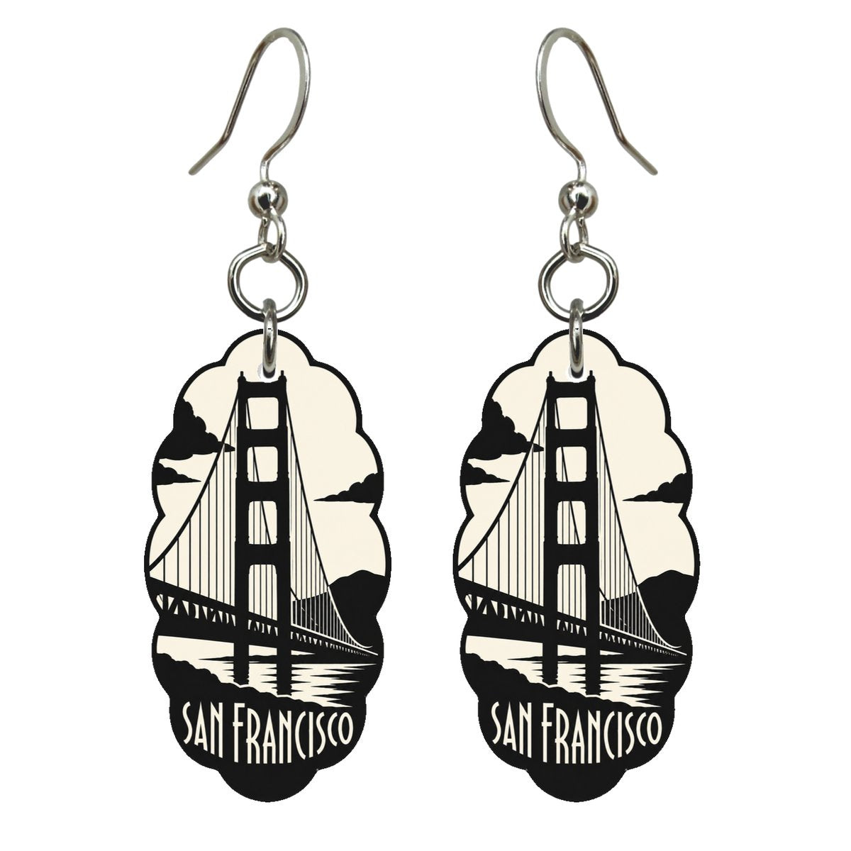She's Choosing San Francisco Earrings | Notan | S157