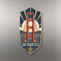She's Choosing San Francisco Magnet | Art Deco | S158-M