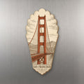 She's Choosing San Francisco Magnet | Etching-Inspired Linework | S161-M