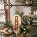 She's Choosing San Francisco Ornament | Etching-Inspired Linework | S161-O