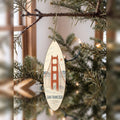 She's Choosing San Francisco Ornament | Sparse Pointillism | S162-O