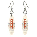 She's Choosing San Francisco Earrings | Sparse Pointillism | S162
