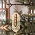 She's Choosing San Francisco Ornament | Pen and Watercolor Wash | S166-O