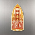 She's Choosing San Francisco Magnet | Typographic Illustration | S170-M