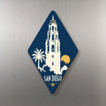 She's Choosing San Diego Magnet | Negative-Space Silhouette | S172-M