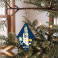 She's Choosing San Diego Ornament | Negative-Space Silhouette | S172-O