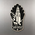 She's Choosing San Diego Magnet | Notan | S175-M