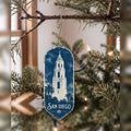 She's Choosing San Diego Ornament | Cyanotype-Inspired | S178-O