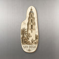 She's Choosing San Diego Magnet | Etching-Inspired Linework | S179-M