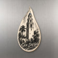 She's Choosing San Diego Magnet | Charcoal Gesture | S182-M