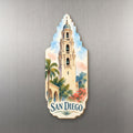 She's Choosing San Diego Magnet | Restrained Watercolor | S183-M