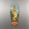 She's Choosing San Diego Magnet | Naive Folk Painting | S185-M